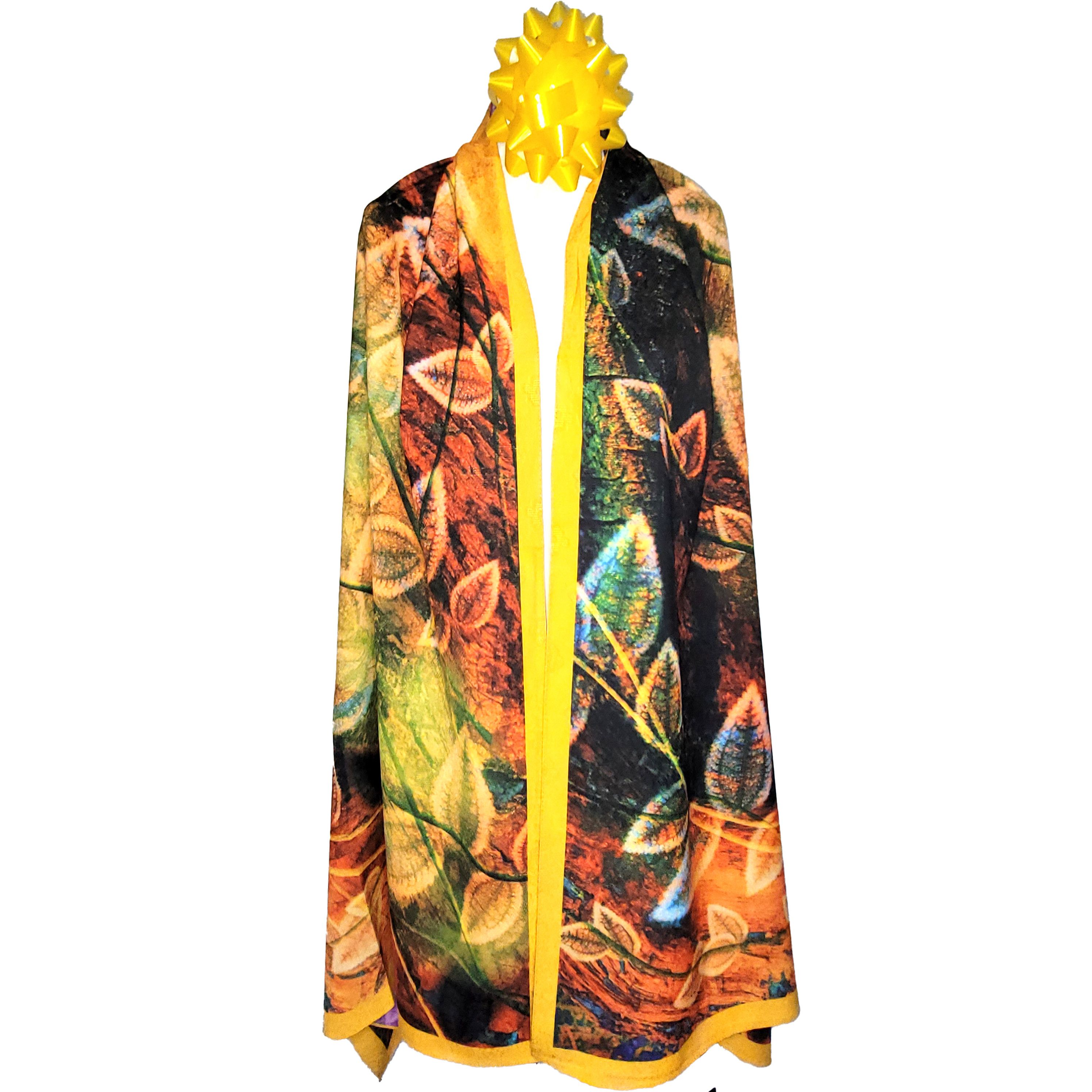 Other NWT Double-Sided Silk Scarf 27"x70" Long Rectangle Wrap 3328 Size ONE SIZE - 6 Thumbnail