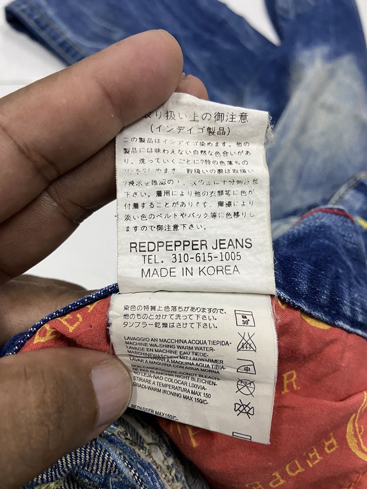 Japanese Brand RED PEPPER STYLE PROJECT DENIM FLARE JEANS Size US 36 / EU 52 - 11 Thumbnail