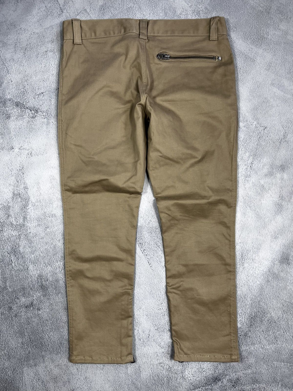 Japanese Brand Vintage Y2K Avant Garde style zip pants bondage opium 44 Size 30" / US 8 / IT 44 - 4 Thumbnail