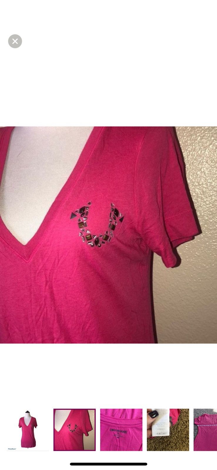 True Religion True religion medium jeweled logo T shirt Size M / US 6-8 / IT 42-44 - 4 Thumbnail