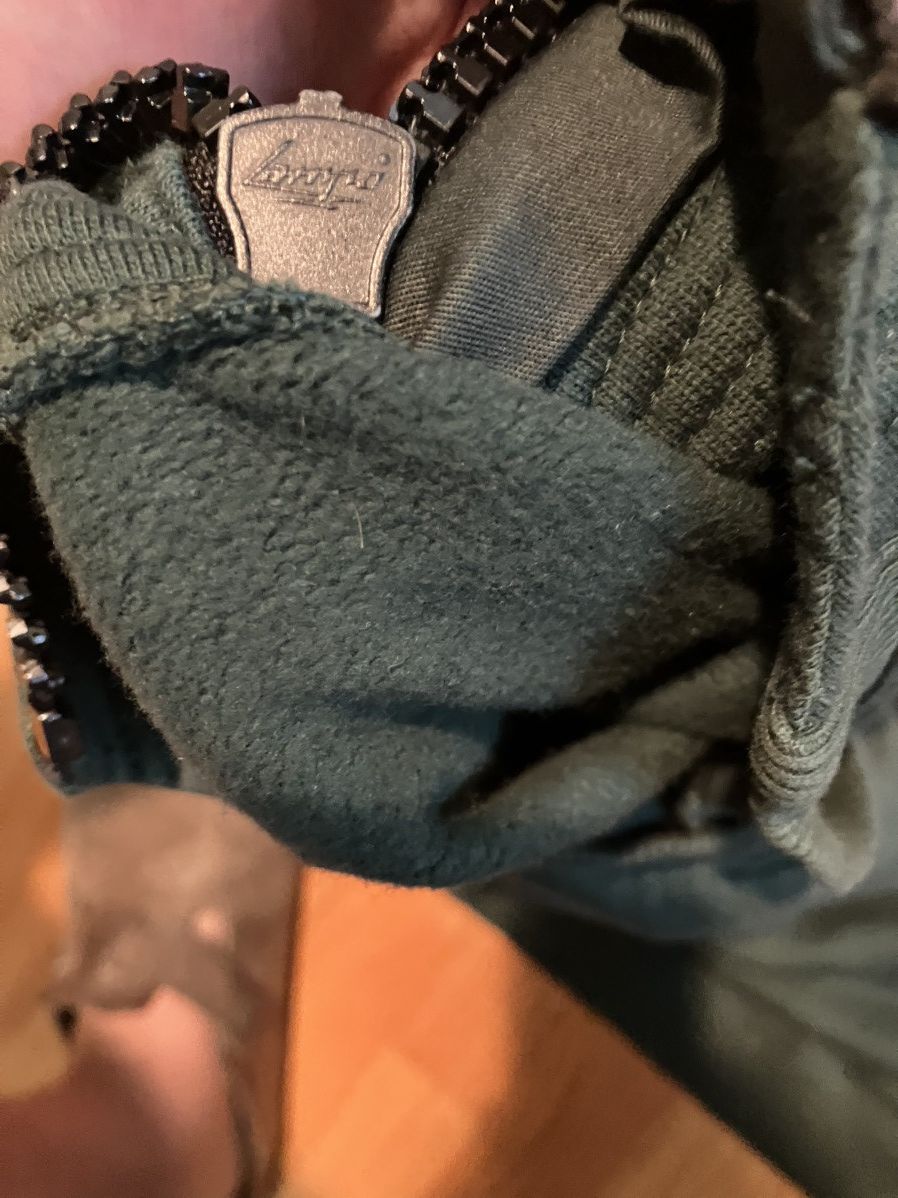 Balmain AW13 Zip Shoulder Biker Crewneck Sweatshirt Forest Green Size US L / EU 52-54 / 3 - 7 Thumbnail