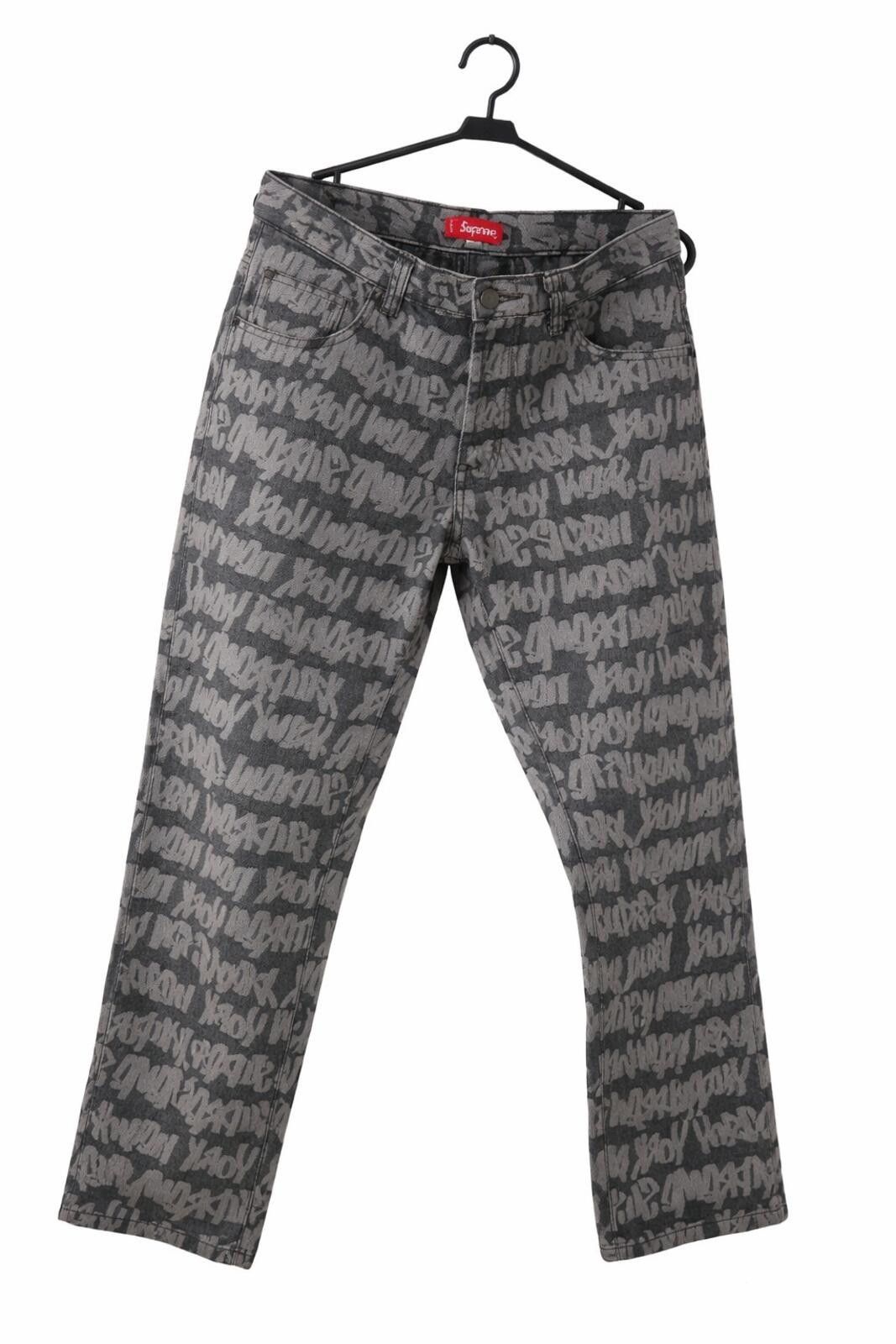 Supreme × Thrasher Supreme Thrasher Jeans Black | Grailed