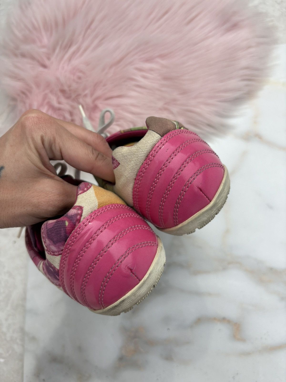Dior y2k floral Dior shoes Size US 6.5 / IT 36.5 - 19 Thumbnail