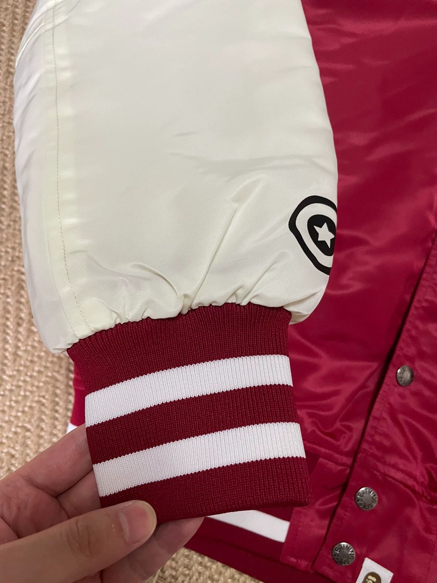 Bape BAPE Shark Color Blocked Silk M Worn Once Near New Size US M / EU 48-50 / 2 - 5 Thumbnail