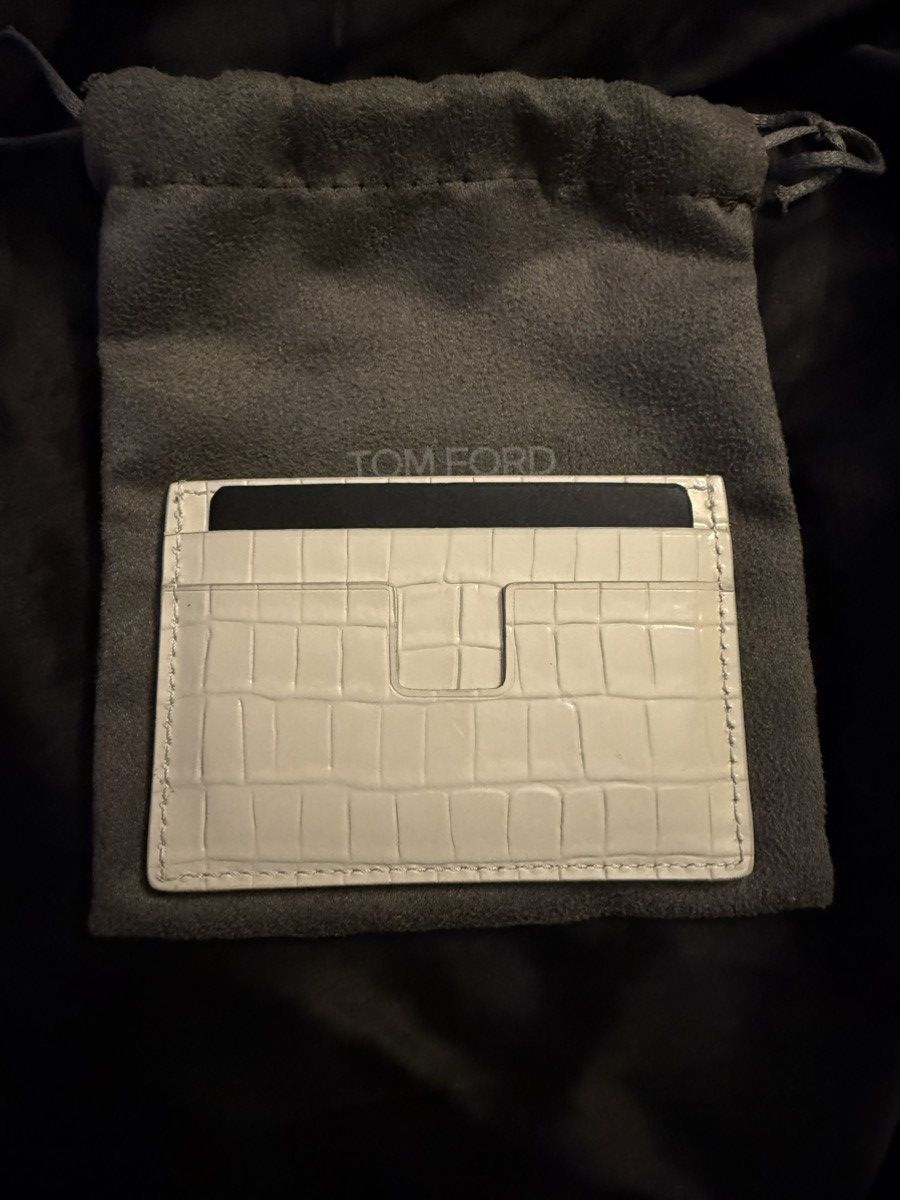 Tom Ford Tom Ford T-line card holder Size ONE SIZE - 2 Thumbnail