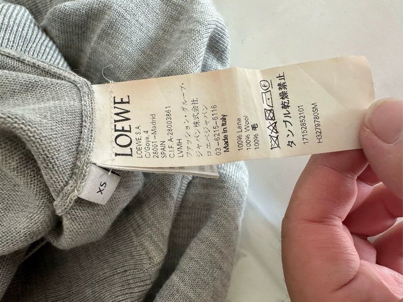 Loewe LOEWE Wool sweater with panda pattern Size XS / US 0-2 / IT 36-38 - 4 Thumbnail