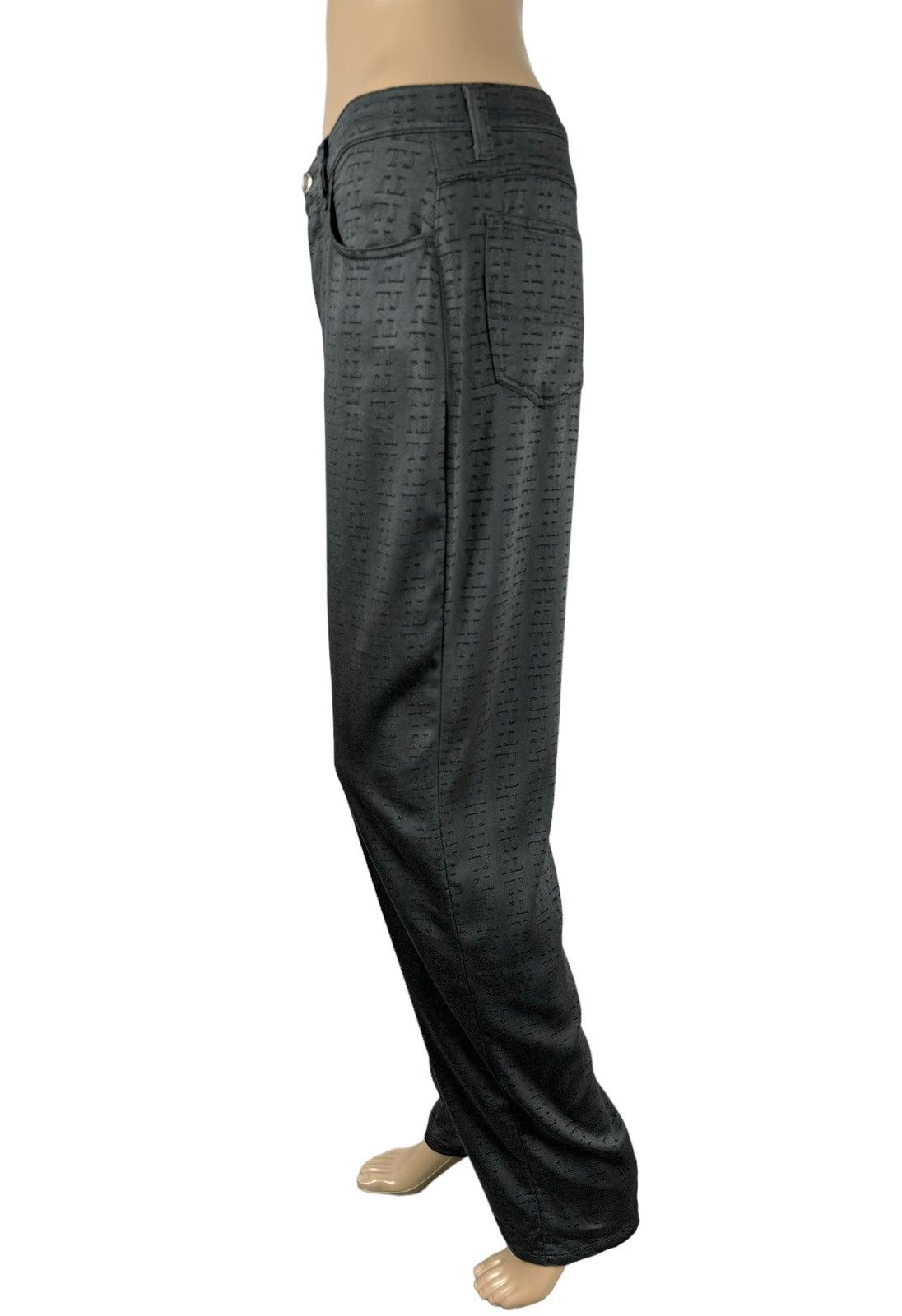 Trussardi × Vintage Trussardi Monogrammed Pants TJ Viscose size 31 Size US 31 - 4 Thumbnail