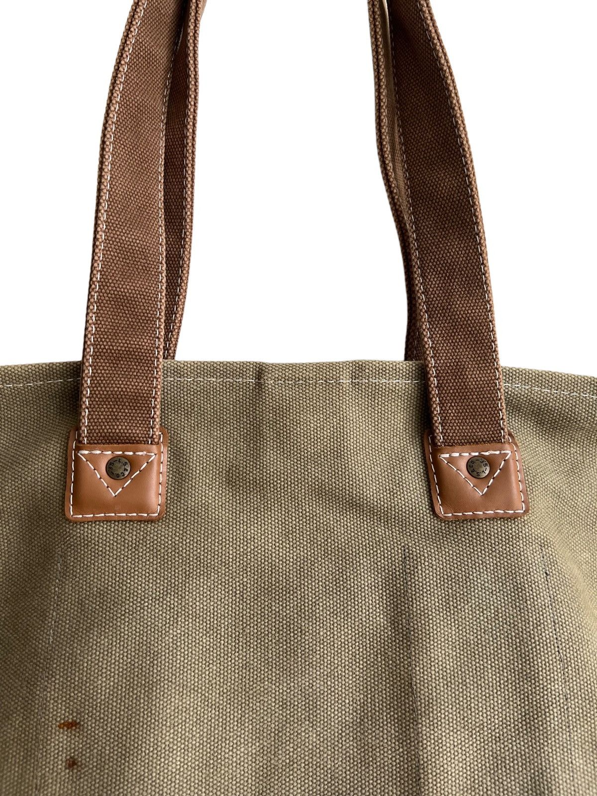 Levi's Made & Crafted Vtg 80s Levi's Durable Canvas Cotton Tactical Shoulder Bag Size ONE SIZE - 7 Thumbnail