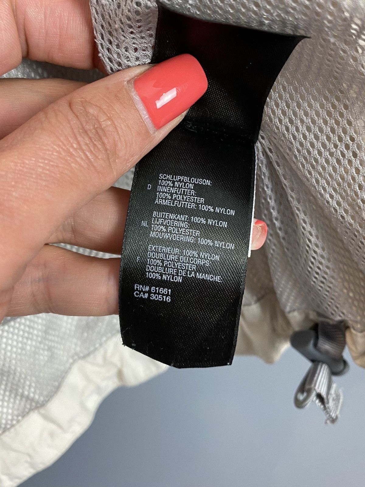 The North Face The North Face HyVent Long Sleeve Full Zip Jacket Sz Large Size L / US 10 / IT 46 - 14 Thumbnail