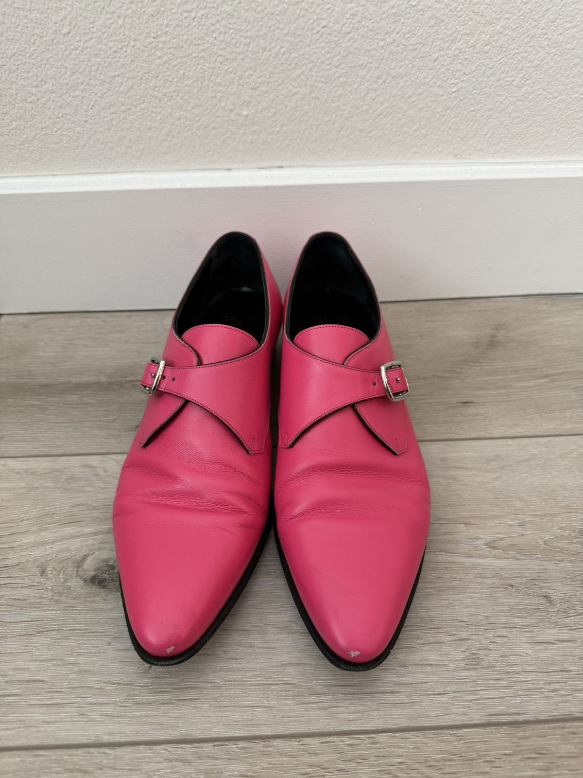 Celine SS19 Leather Jacno Monk Strap Boots 42 Size US 9 / EU 42 - 2 Thumbnail