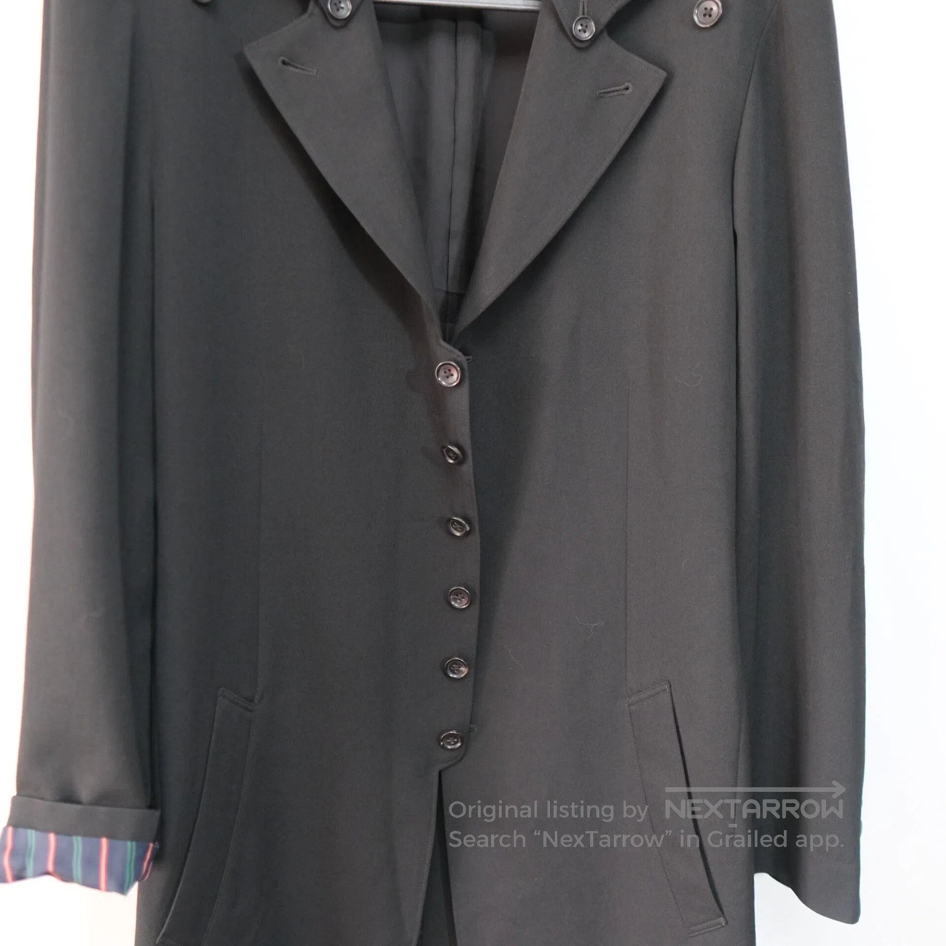 Yohji Yamamoto Yohji Yamamoto Tailcoat for Fall/Winter 2022. Size US L / EU 52-54 / 3 - 7 Thumbnail
