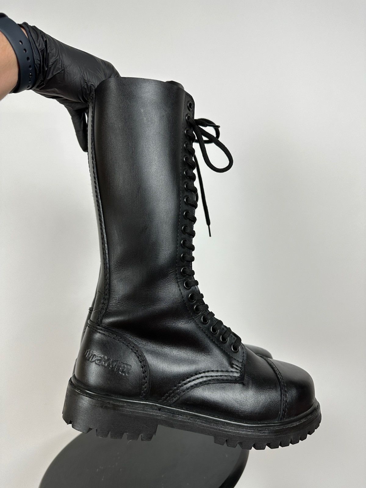 Vintage Vintage Undercover High Leather Steel Toe England Boots Size US 7.5 / EU 40-41 - 10 Thumbnail