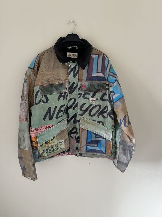 Stussy STUSSY WASHED CANVAS SJOP JACKET ALFONSO | Grailed