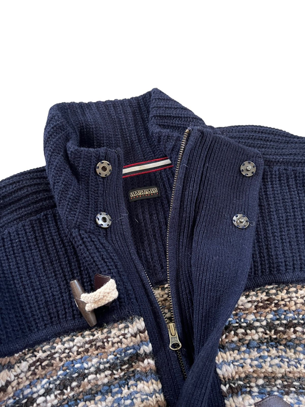 Napapijri Napapijri Geographic Knit Sweater Size US S / EU 44-46 / 1 - 9 Thumbnail