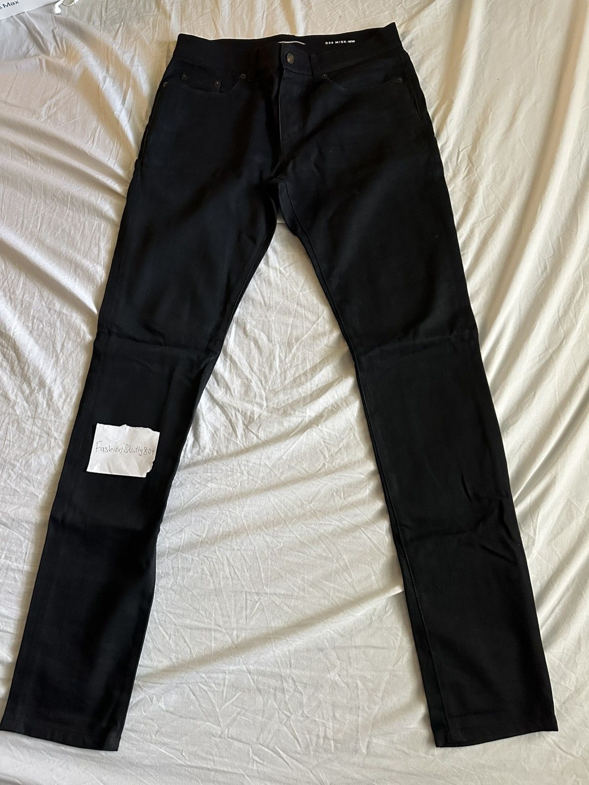 Saint Laurent Paris Saint Laurent Denim D24 M/SK-MW Size US 31 - 2 Thumbnail