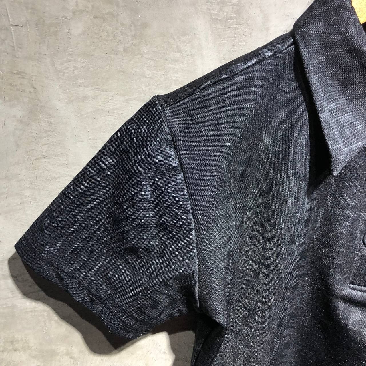 Fendi Fendi Zucca Monogram Half Button short sleeve polo Size XS / US 0-2 / IT 36-38 - 6 Thumbnail