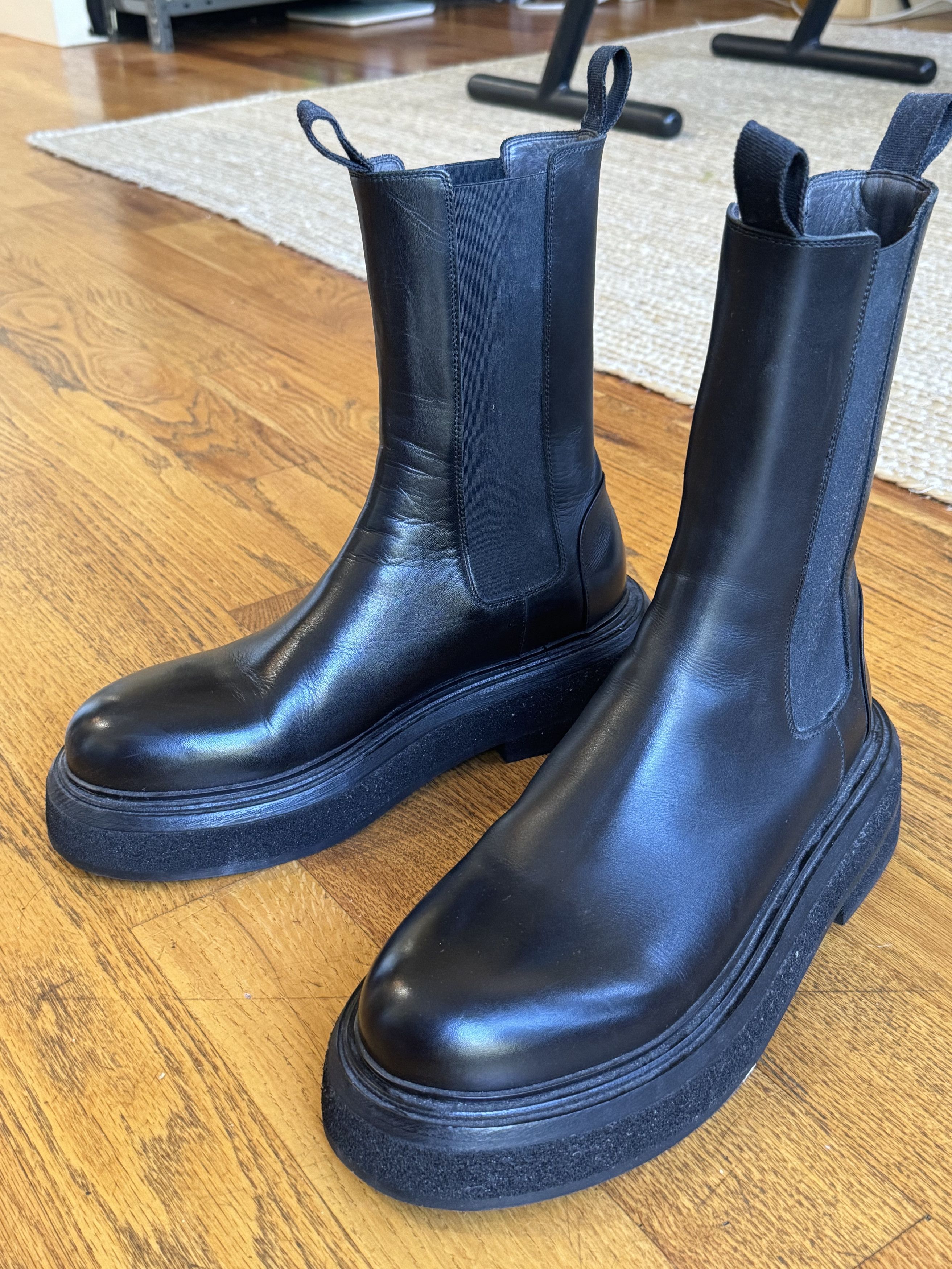 Marsell Zuccone leather boots Size US 9.5 / EU 42-43 - 4 Thumbnail