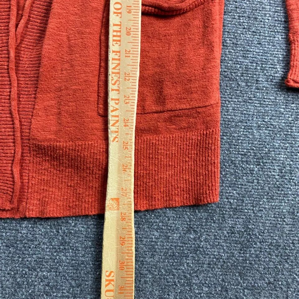 Madewell Madewell Cardigan Women's Small Orange Knit Casual S Size S / US 4 / IT 40 - 4 Thumbnail