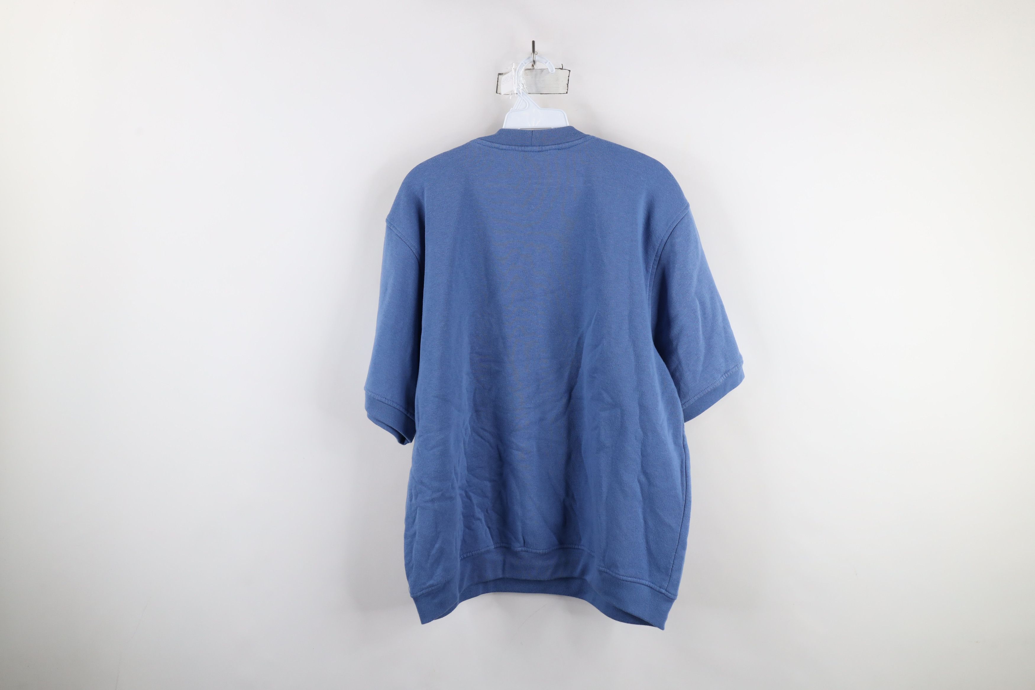 Vintage Vintage 90s Streetwear Short Sleeve Crewneck Sweatshirt Size US L / EU 52-54 / 3 - 9 Thumbnail