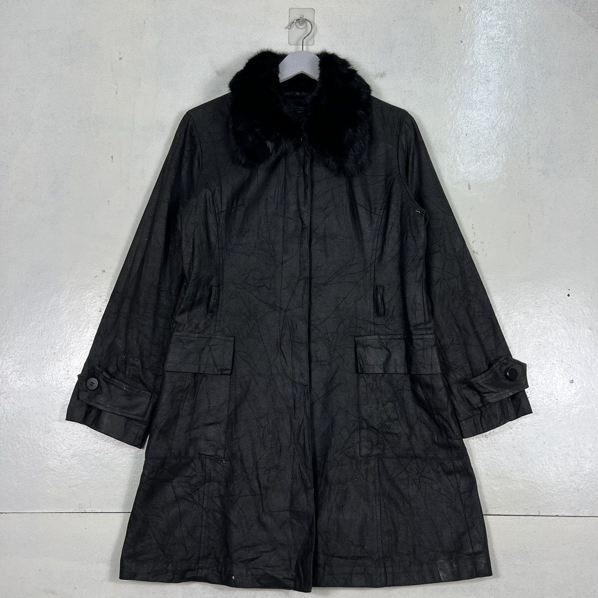 Japanese Brand 🔥 SABUROKU REAL FUR TRIM JACKET Size US M / EU 48-50 / 2 - 2 Thumbnail