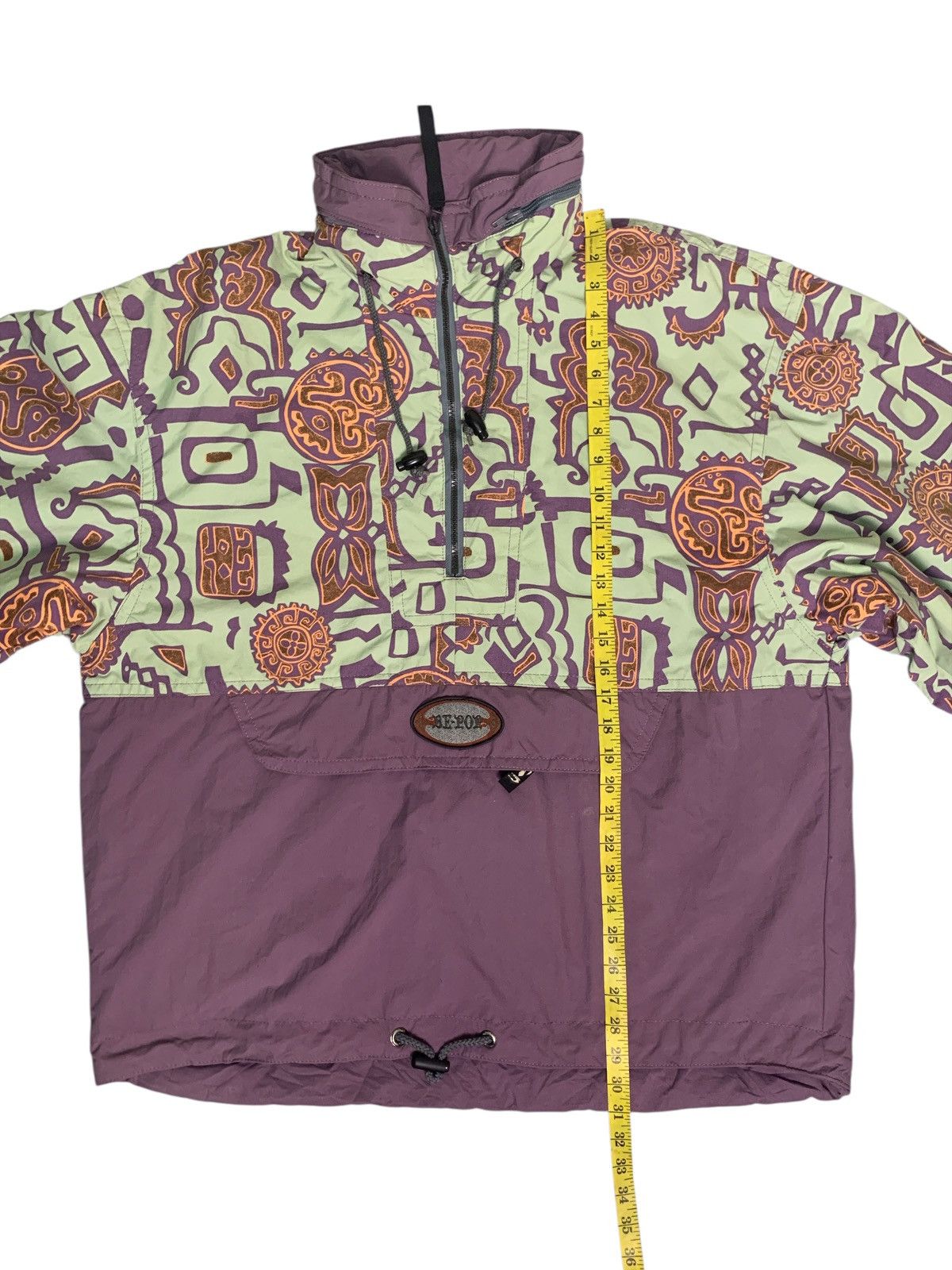 Japanese Brand Rare Design Vintage Crossoverfun Be-pop Half Zipper Jackets Size US M / EU 48-50 / 2 - 12 Thumbnail