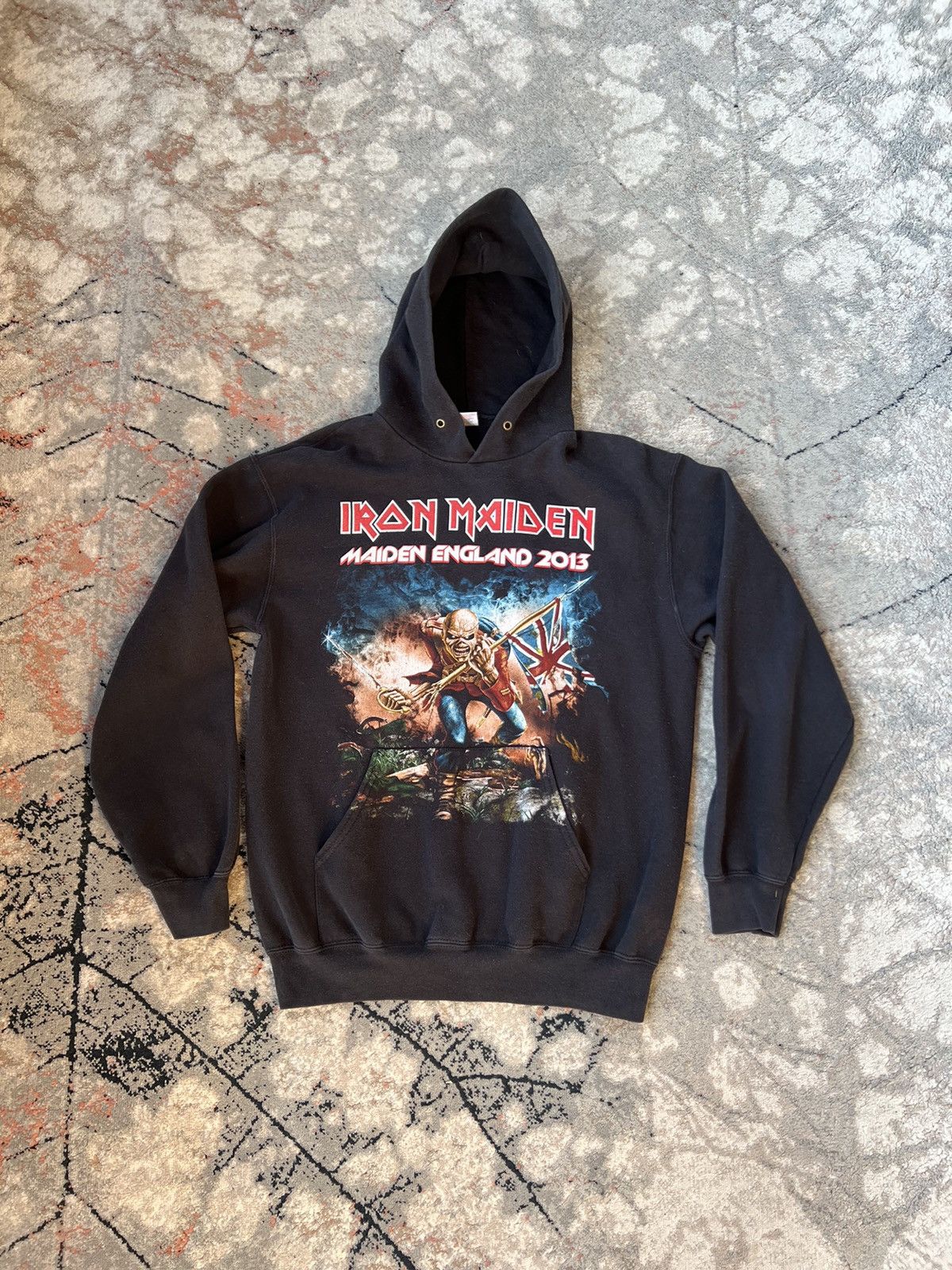 Band Tees × Iron Maiden Iron Maiden England 2013 Hoodie Size US S / EU 44-46 / 1 - 1 Thumbnail