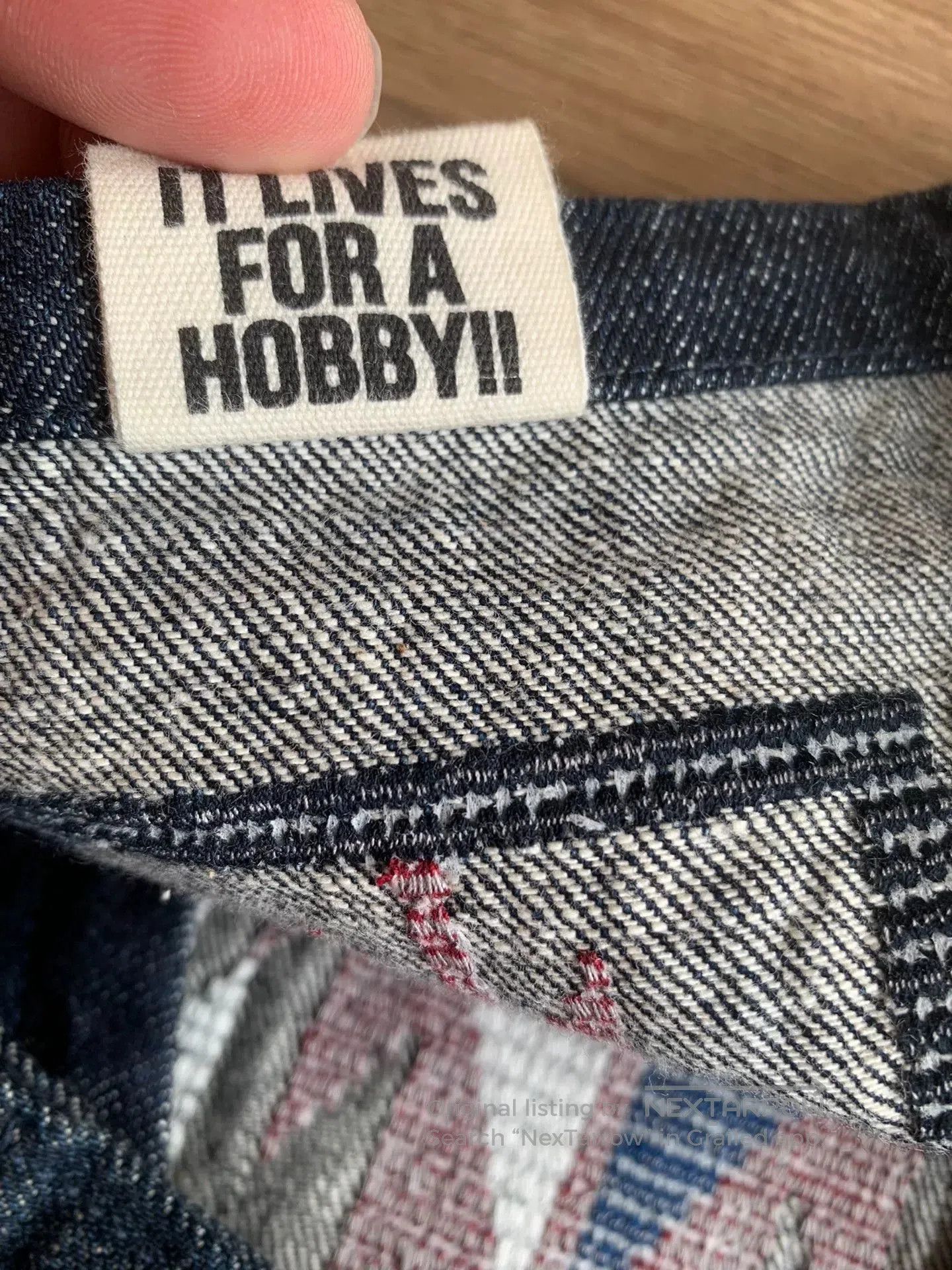 Samurai Jeans samurai jeans indigo denim vest with patterns. Size US XXL / EU 58 / 5 - 4 Thumbnail