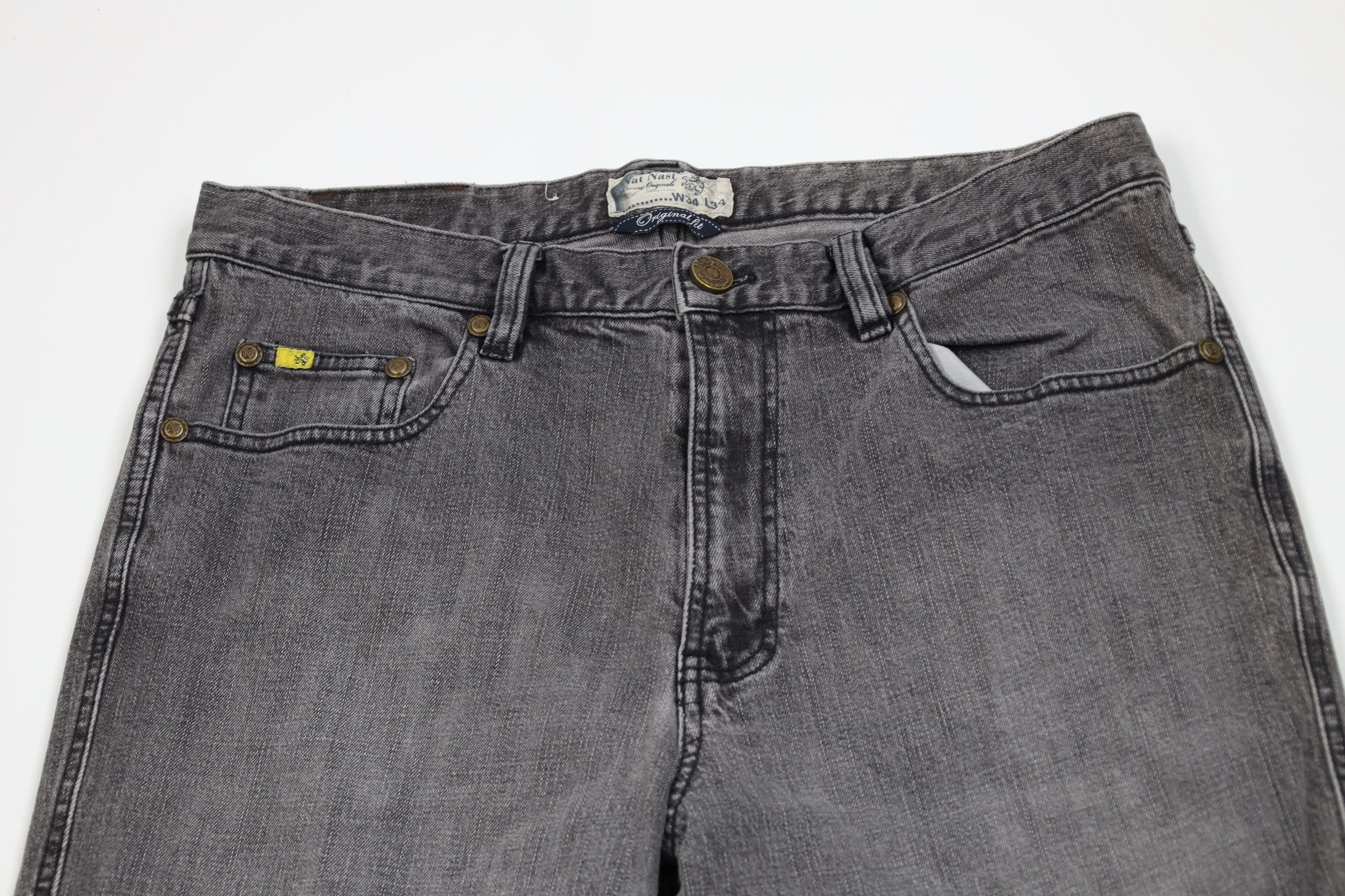 Nat Nast Nat Nast Luxury Originals Original Straight Leg Jeans Size US 34 / EU 50 - 2 Thumbnail