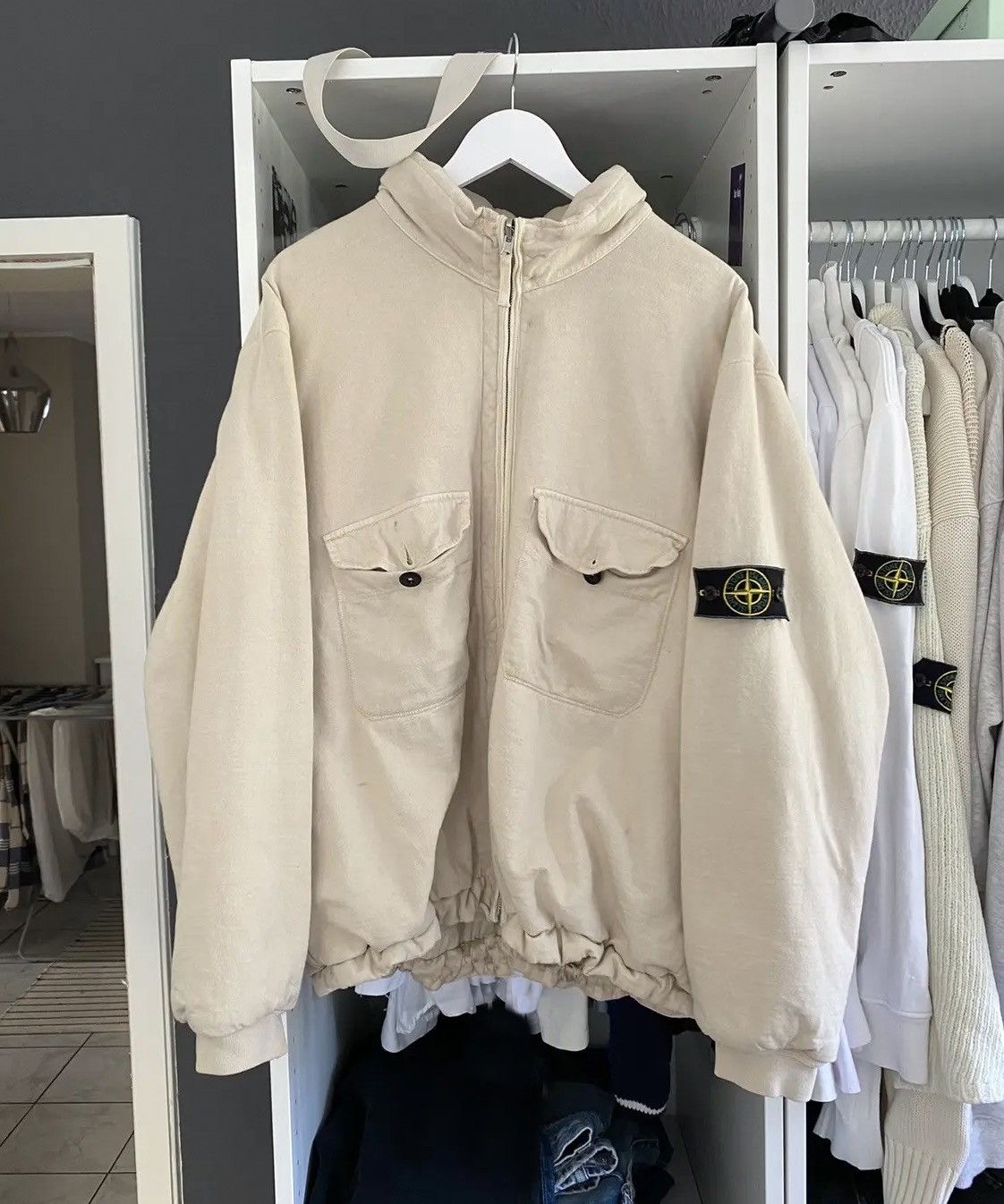 Stone Island 🔴 Stone Island Jacket Reversible Full Zip Hooded 2006 M Size US M / EU 48-50 / 2 - 1 Thumbnail