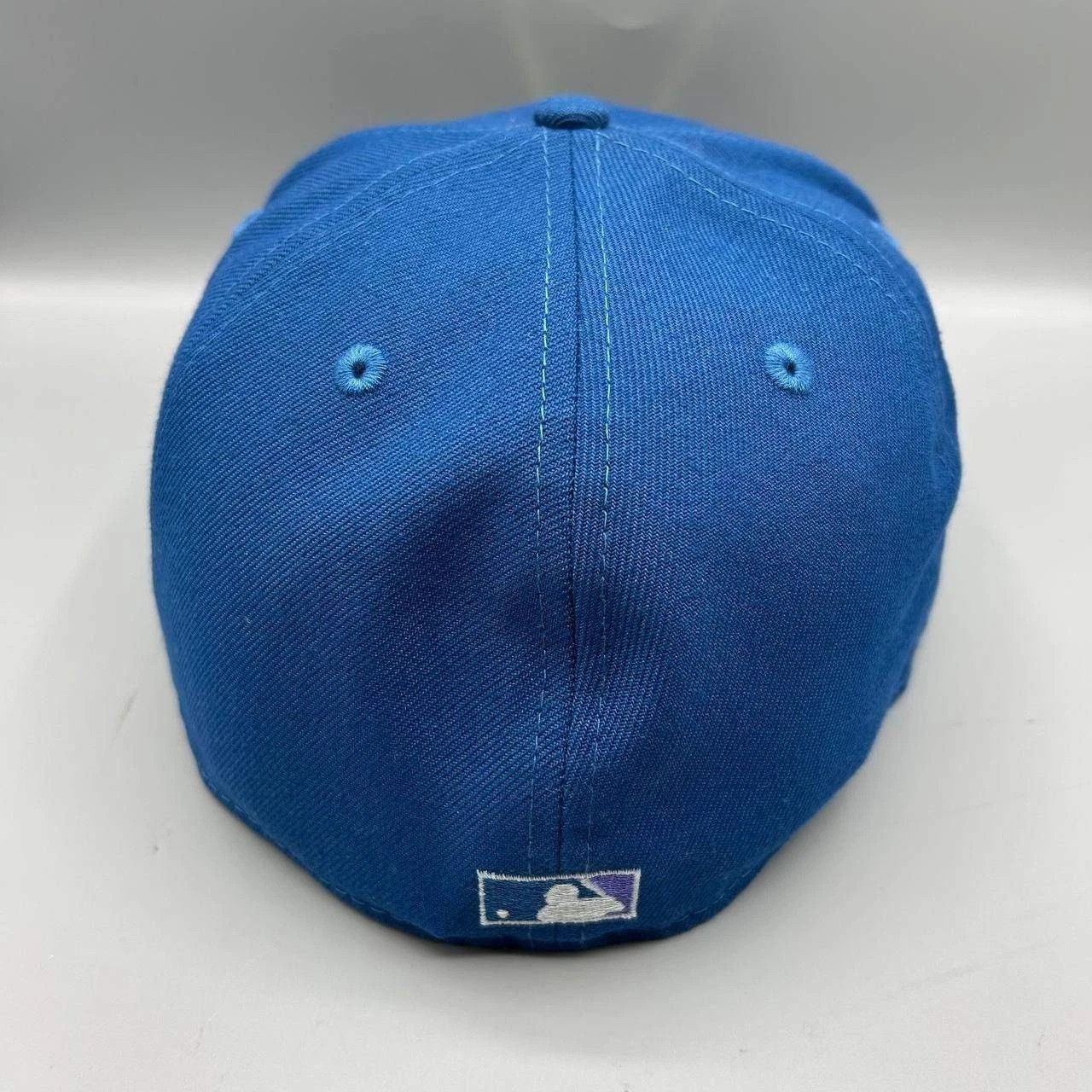 New Era Florida Marlins Hat Men 7 3/8 Blue Purple MLB Fitted Cap Size ONE SIZE - 4 Thumbnail