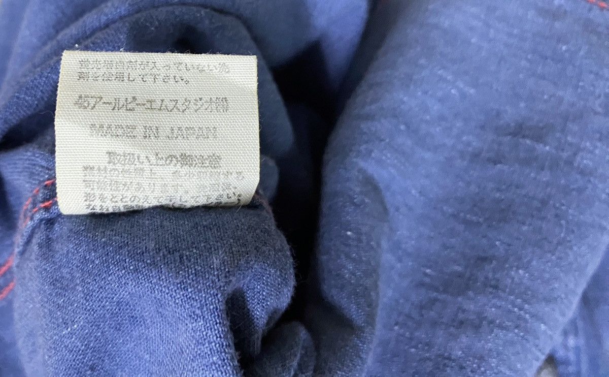 45rpm Vintage Japanese Brand 45rpm Denim Shirt 1990s Size US M / EU 48-50 / 2 - 7 Thumbnail