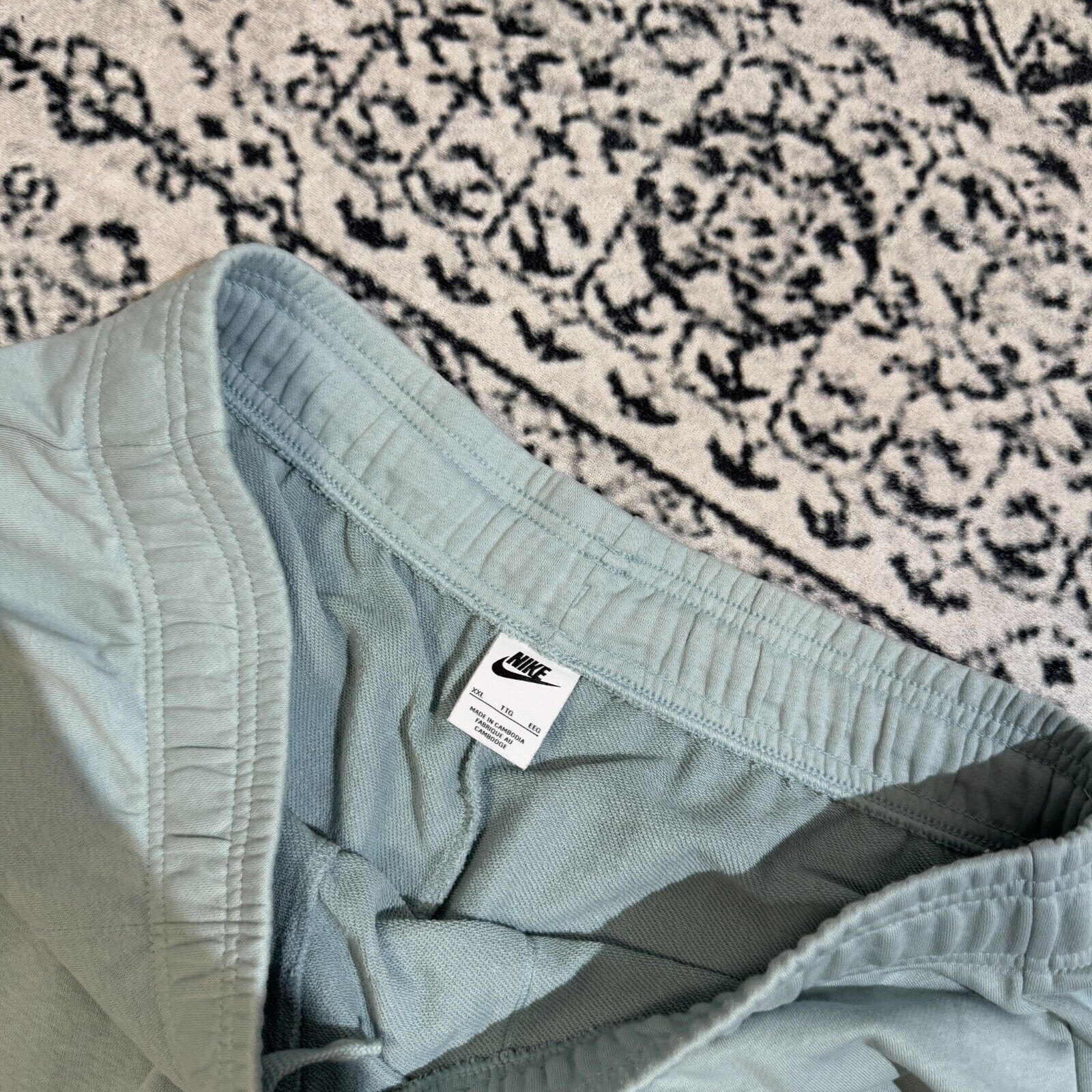 Nike Vintage Nike Unisex Blue Cotton Short Size XXXL Sport Size US 34 / EU 50 - 5 Thumbnail