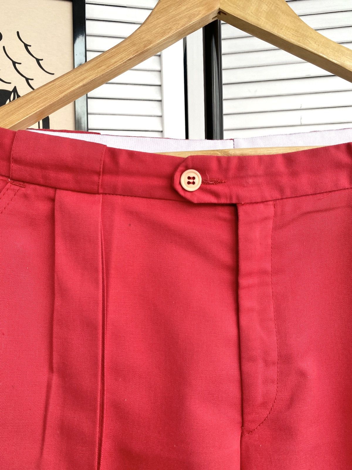 Adidas × Vintage Vintage 90s Adidas Tennis Shorts West Gearmany Cotton Size US 34 / EU 50 - 6 Thumbnail