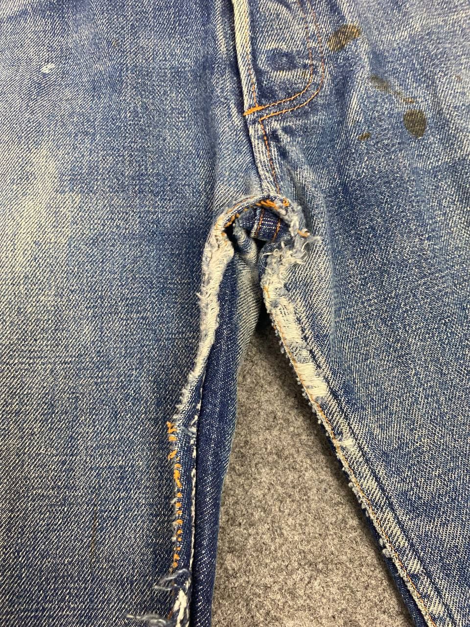 A.P.C. vintage apc japan selvedge distressed denim nice design Size US 33 - 9 Thumbnail