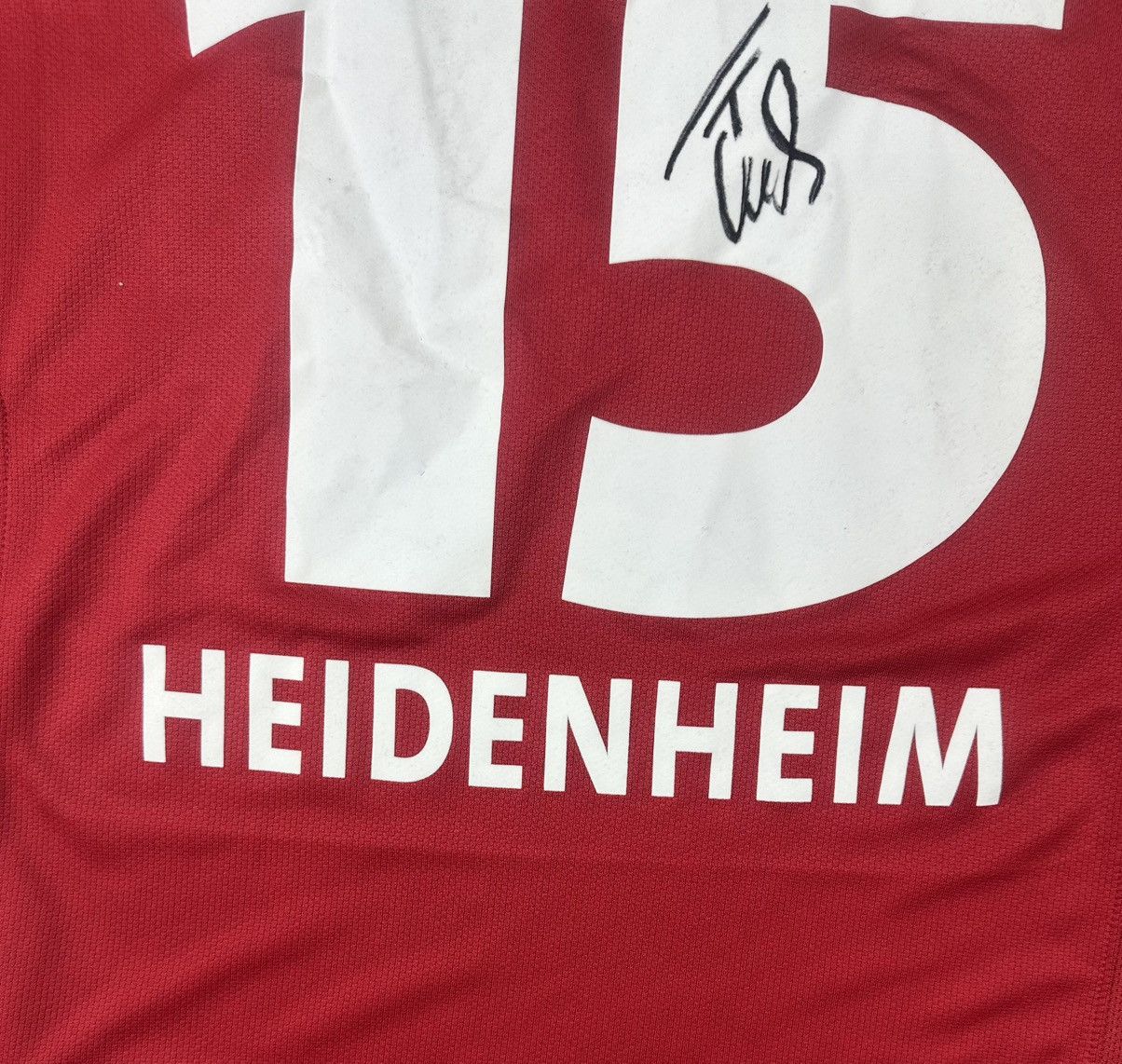 Nike Nike FC Heidenhein 2009/10 Away #15Krebs Soccer Jersey Size US L / EU 52-54 / 3 - 15 Thumbnail