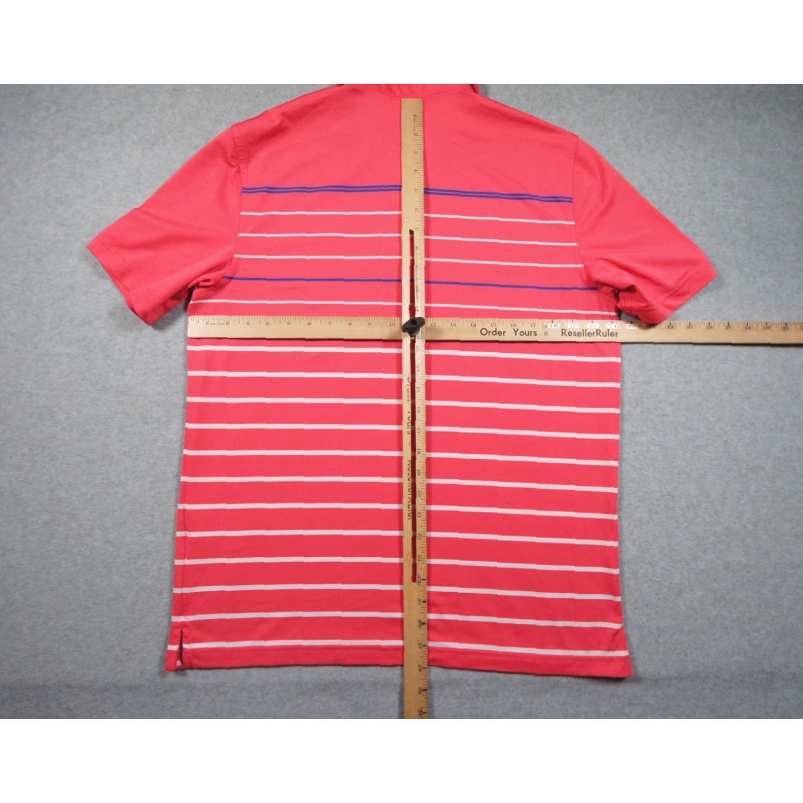 Vineyard Vines VINTAGE Vineyard Vines Polo Shirt Mens Medium Pink Short Sleeve Striped Collared Preppy Mens Size US M / EU 48-50 / 2 - 7 Thumbnail