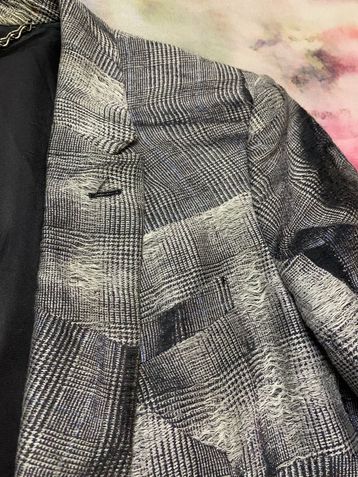 Maison MIHARA YASUHIRO SS10 MIHARAYASUHIRO ‘Scab’ Distressed Single Blazer Size US M / EU 48-50 / 2 - 9 Thumbnail