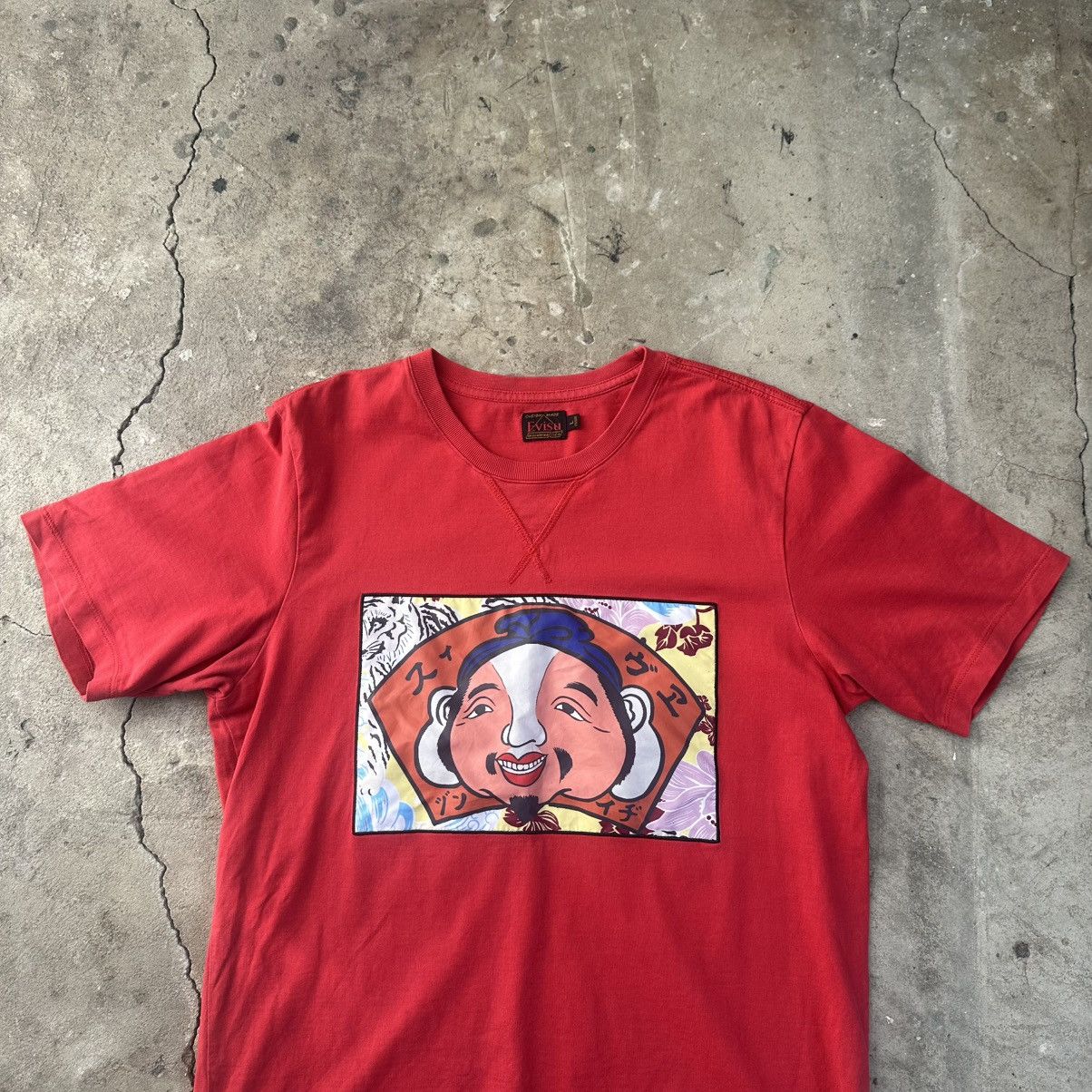 Evisu Evisu T-Shirt Size US L / EU 52-54 / 3 - 3 Thumbnail
