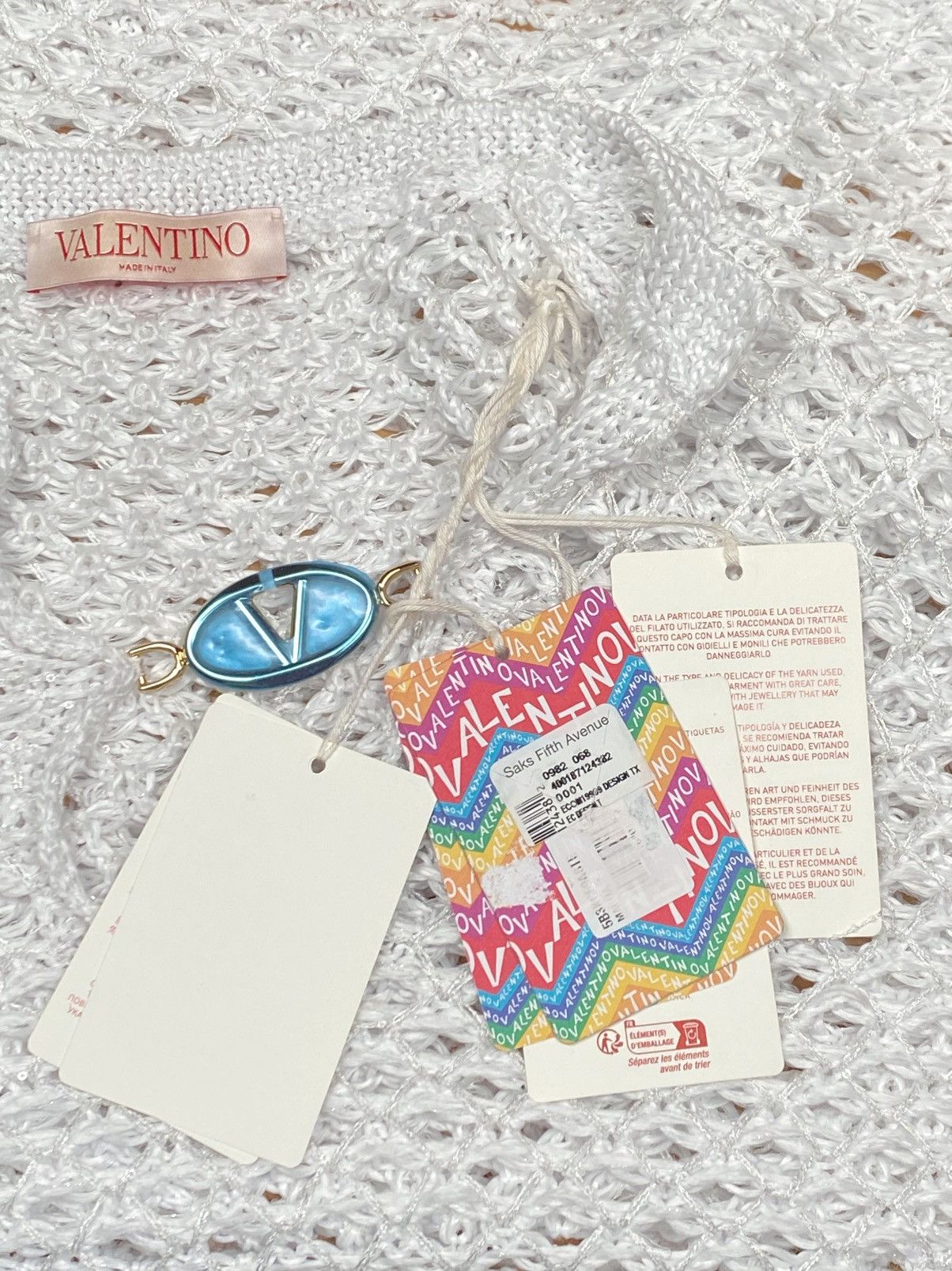 Valentino Valentino Garavani crochet beach coverup dress size S Size S / US 4 / IT 40 - 10 Thumbnail