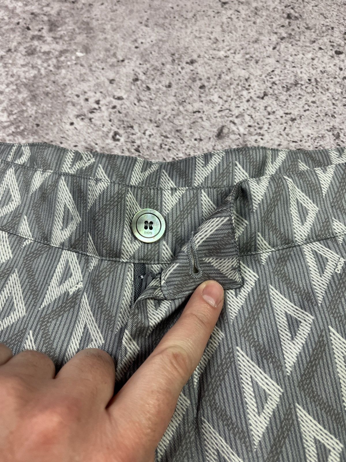 Dior Dior Silk Monogram Shorts Size 46 Grey Patterned Luxury 🇮🇹 Size US 30 / EU 46 - 8 Thumbnail