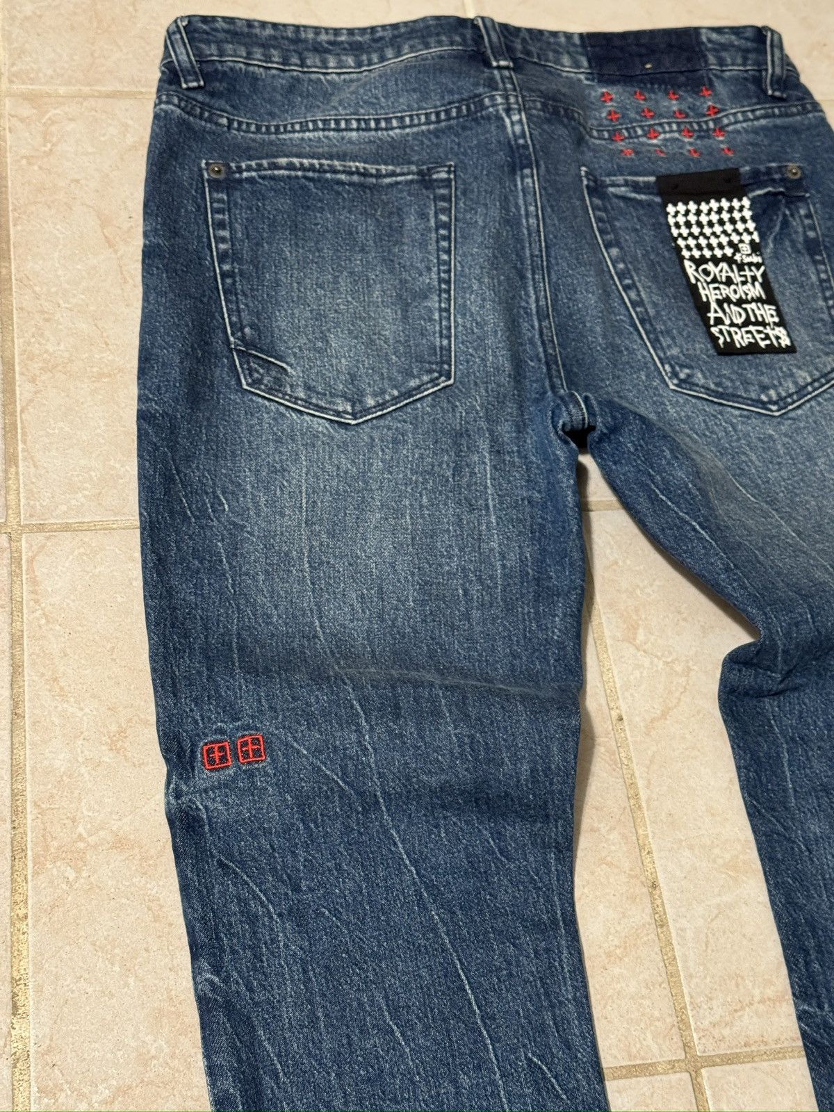 Ksubi Ksubi Blue Van Winkle Hilite Jeans Size US 33 - 3 Thumbnail