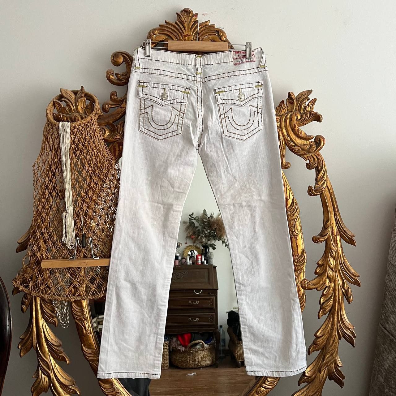 Other True Religion Straight Denim Y2K Jeans Sz 30 Size 30" / US 8 / IT 44 - 1 Thumbnail