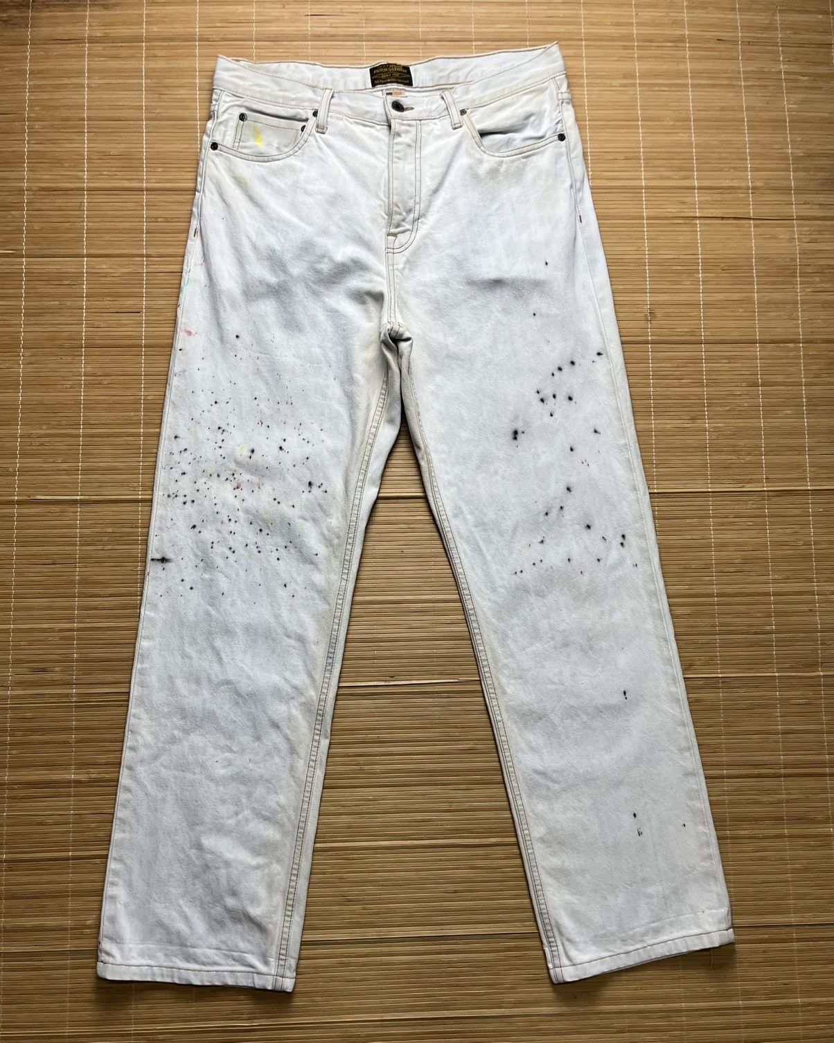 Filson Filson Garment indigo dyed denim paint spater Size US 33 - 1 Thumbnail