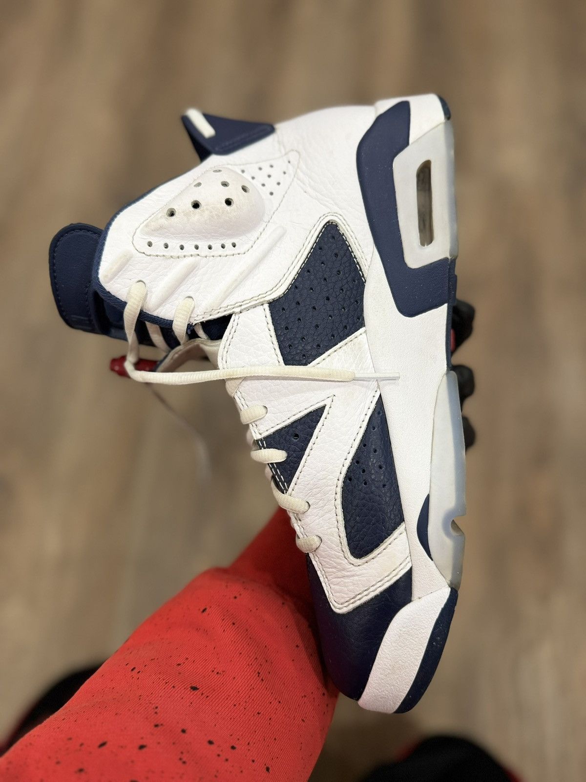 Jordan Brand Air Jordan 6 Retro Olympic (2024) Size US 9.5 / EU 42-43 - 6 Thumbnail