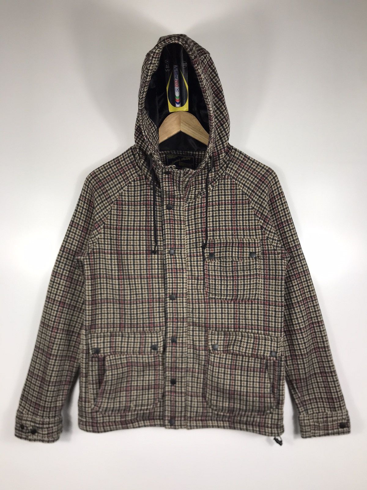 Japanese Brand ⚡️Vintage Unlimited Ability Hooded Snap Button Sweater Size US M / EU 48-50 / 2 - 1 Thumbnail