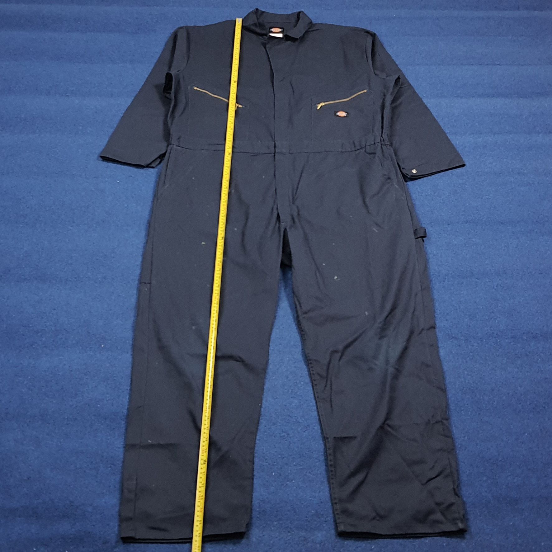 Dickies Vintage Dickies Workwear Custom Skull Logo Coverall C281N6 Size US XXL / EU 58 / 5 - 5 Thumbnail