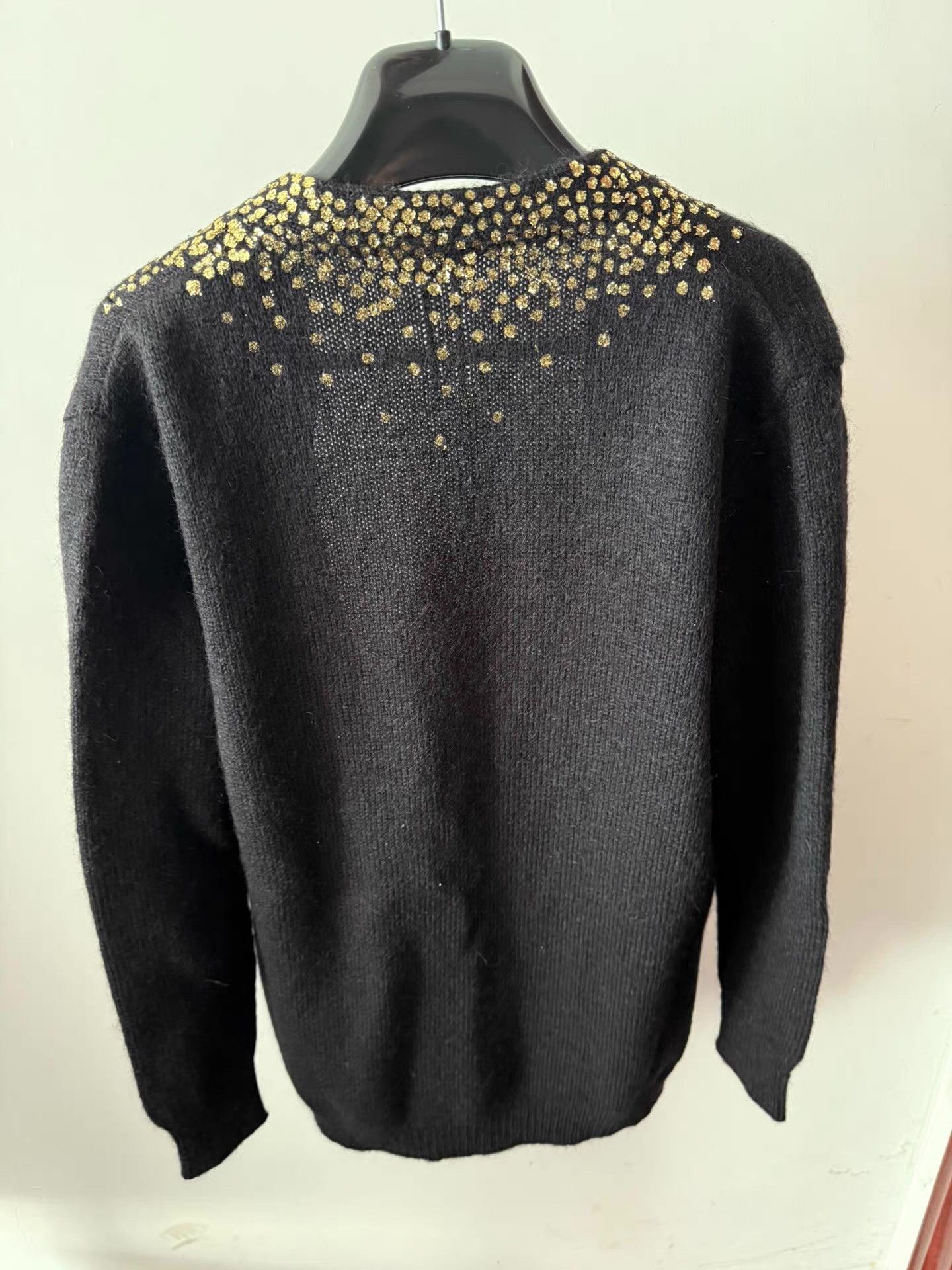 Saint Laurent Paris Saint Laurent Sequin Cardigan Sweater Ｑ23 Size US S / EU 44-46 / 1 - 2 Thumbnail