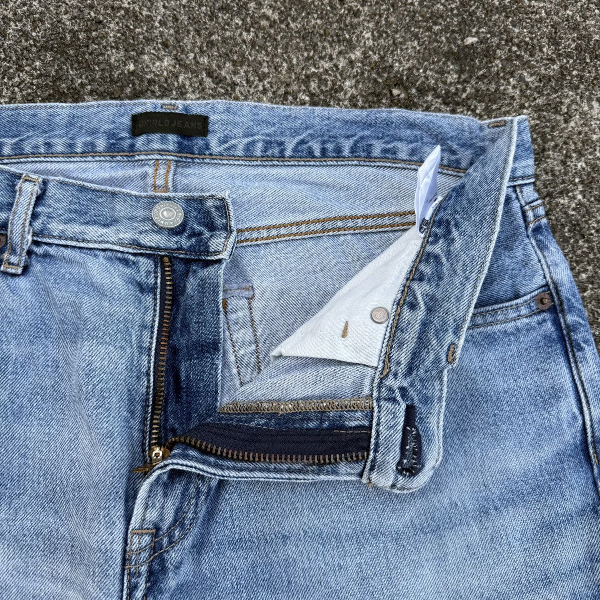 Jean VINTAGE JAPANESE DENIM STRAIGHT FADED JEAN PANTS Size US 33 - 6 Thumbnail