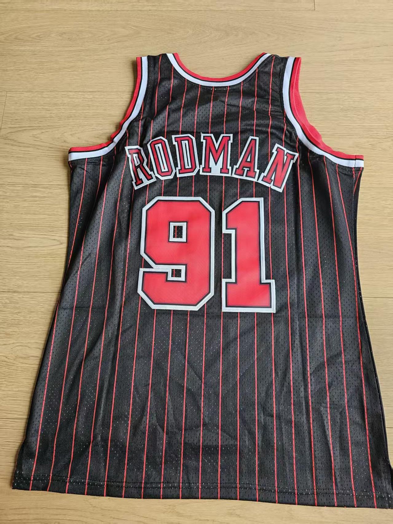 NBA Bulls #91 Dennis Rodman Jersey Size US XL / EU 56 / 4 - 2 Thumbnail