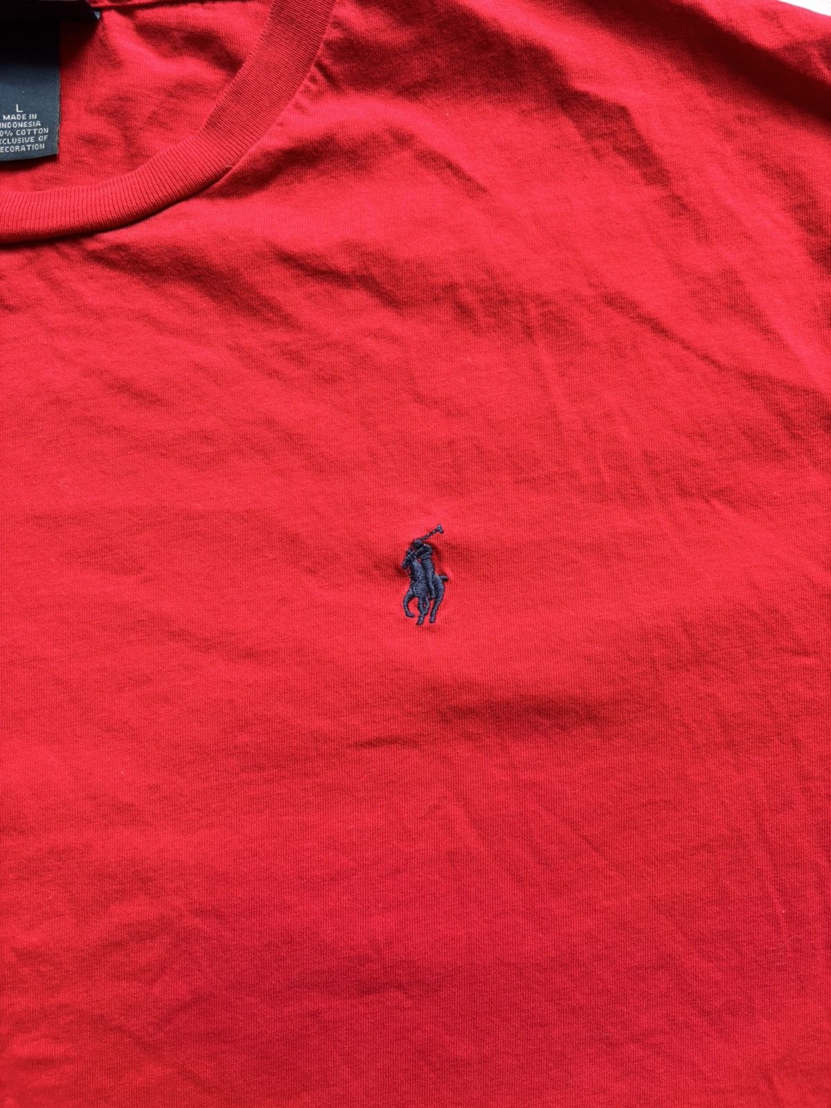 Polo Ralph Lauren Polo Ralph Lauren Classic Red Logo T-Shirt – Size L Size US L / EU 52-54 / 3 - 5 Thumbnail